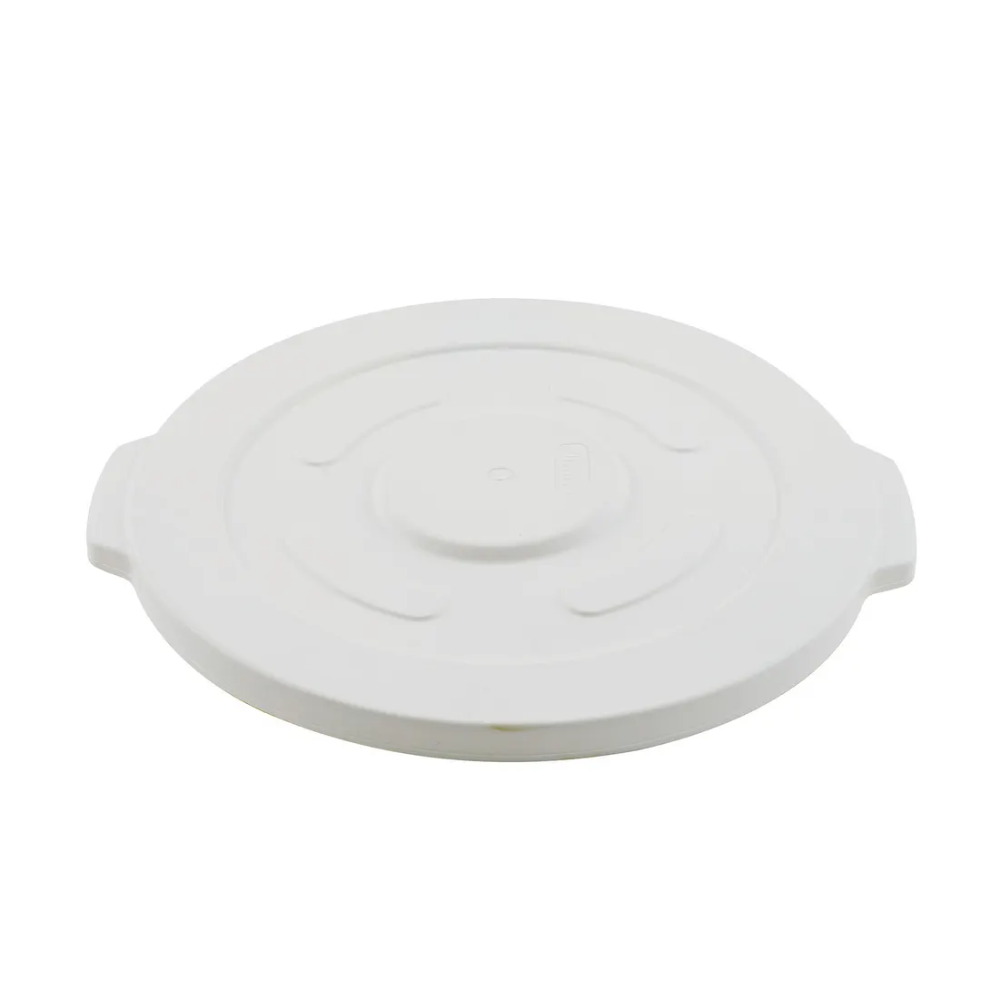 Winco FCW-10L Lid, for 10 Gallon Container, Round, BPA Free, Polypropylene, White