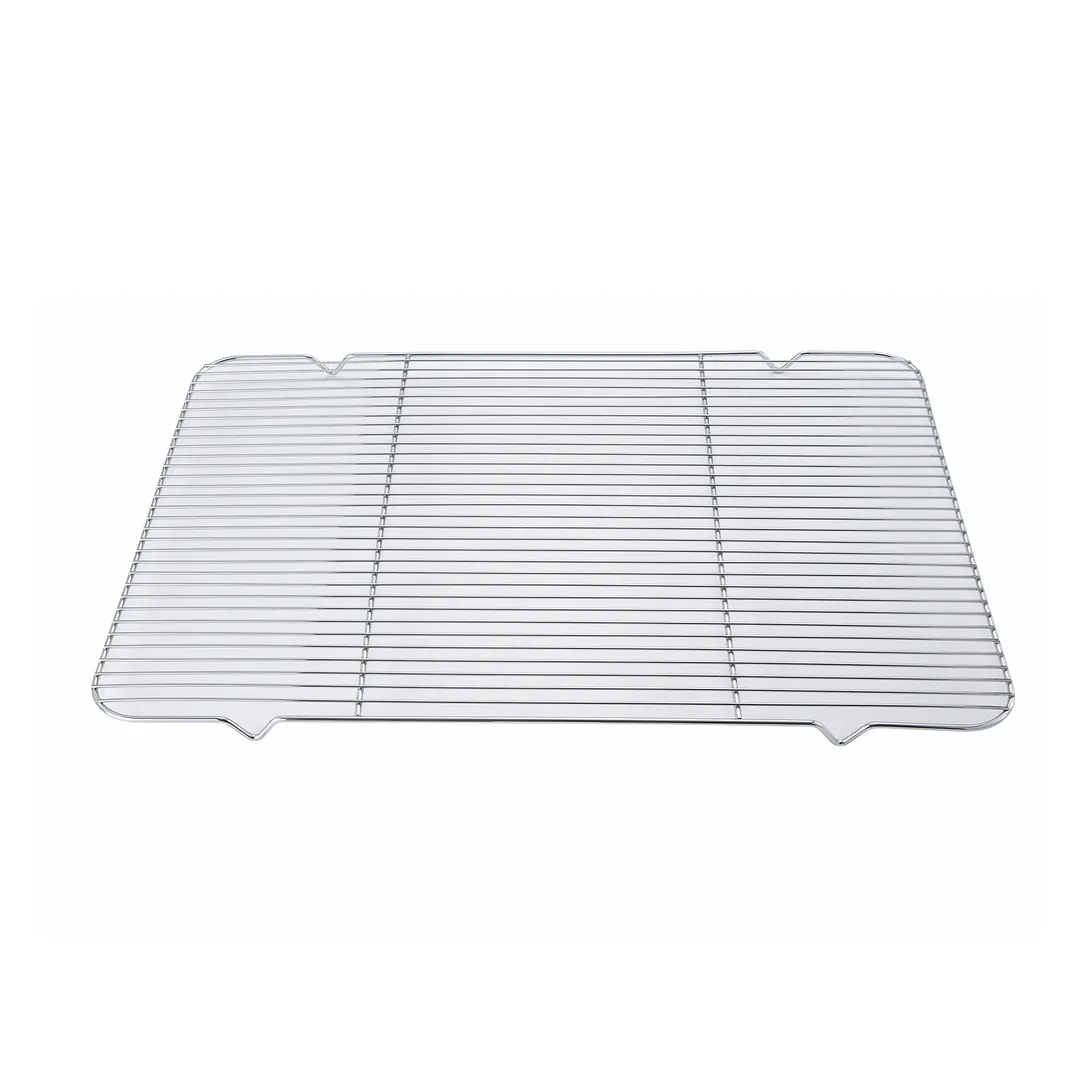 Winco ICR-1725 16 1/4" x 25" Rectangular Icing/Cooling Rack with Built In Feet