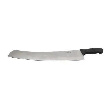 Winco KPP-18 18" Pizza Knife with Polypropylene Handle, Stainless Steel, Black, NSF