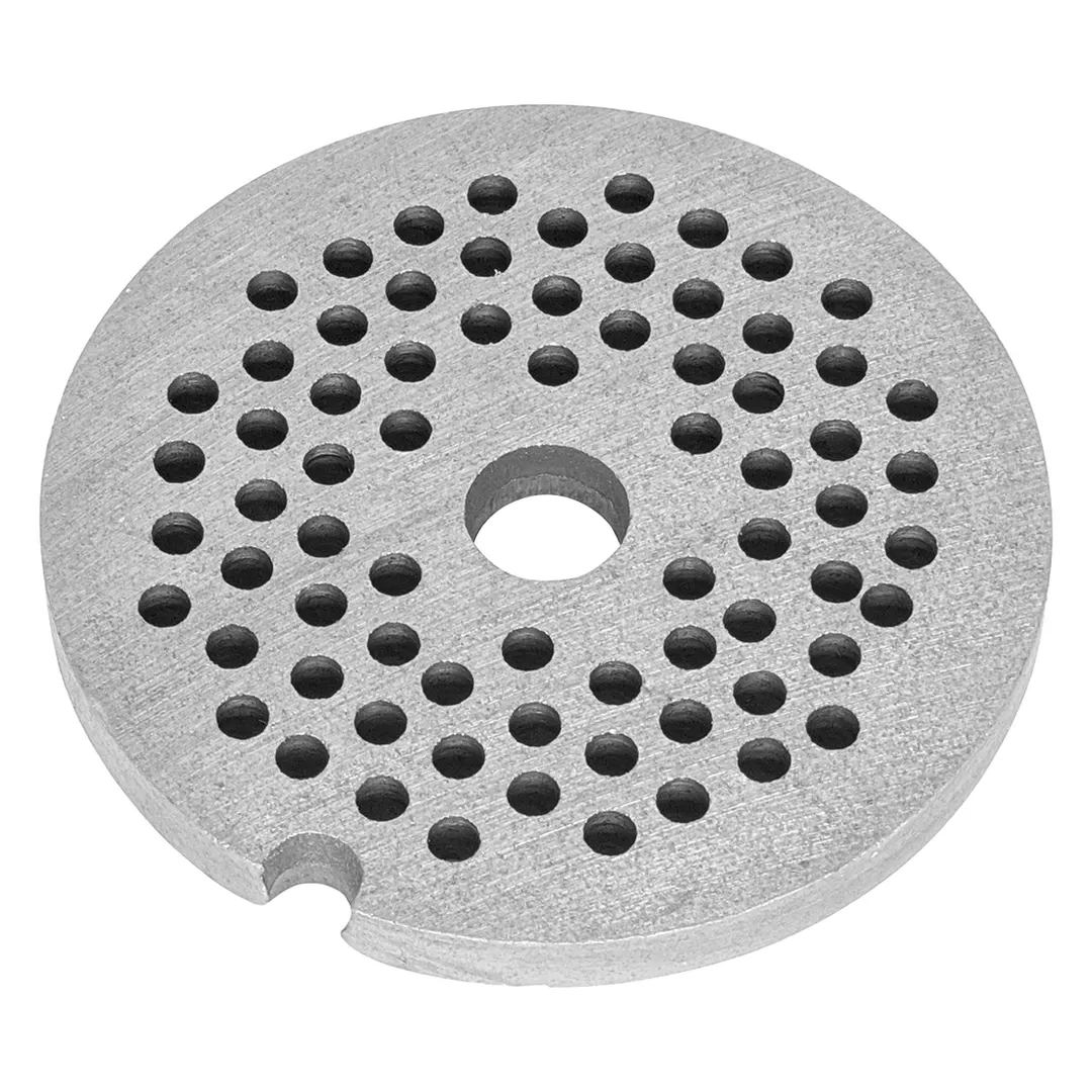 Winco MG-1018 #10 Grinder Plate, 1/8" (3mm) Iron, MG-10 Compatible, Food Prep Accessory