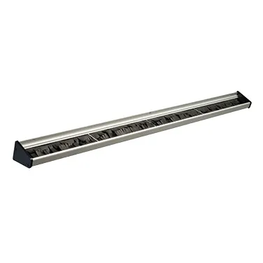 Winco MHH-24 24" Aluminum Mop Rack with Rubber Bristles