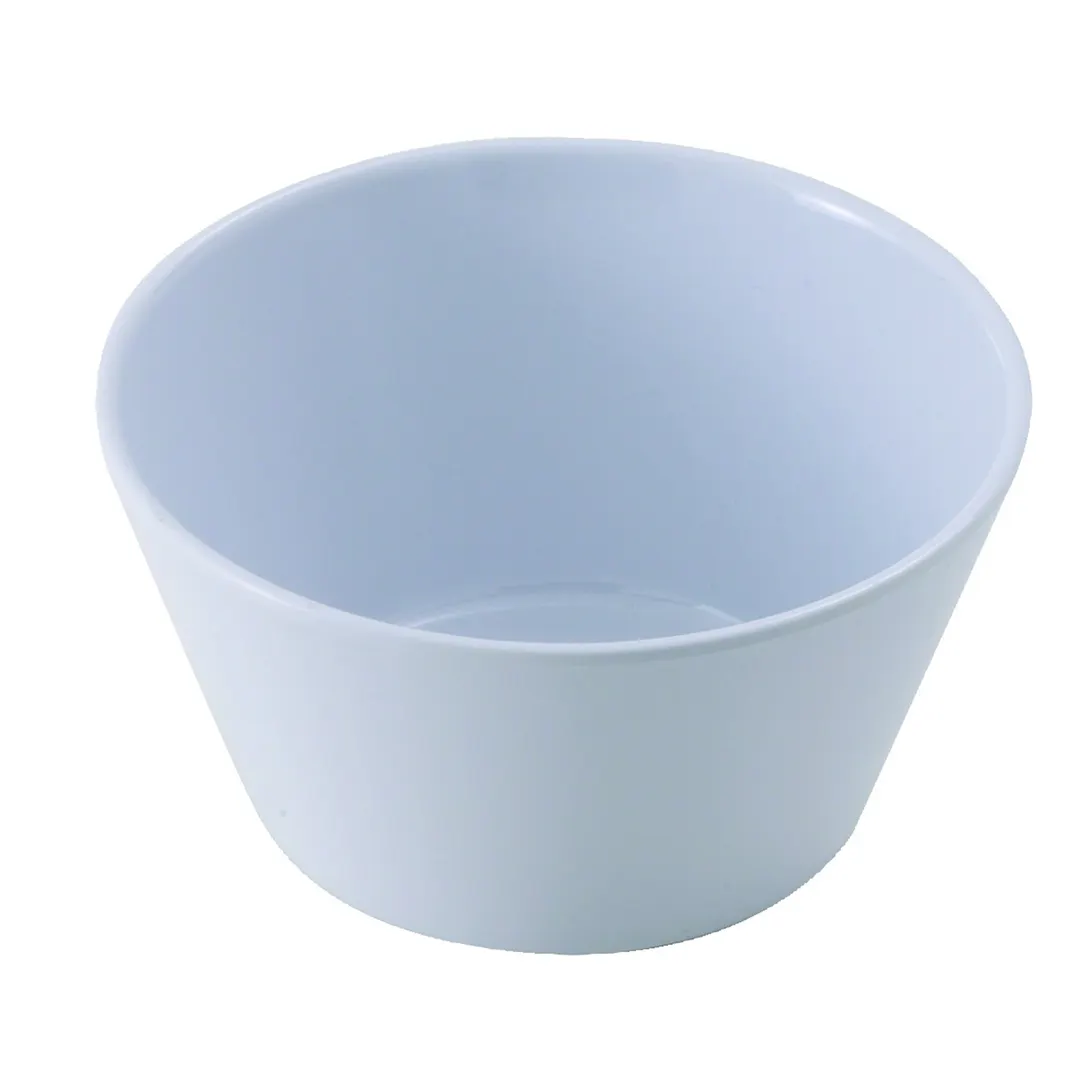 Winco MMB-8W White Melamine Bouillon Cup, 8 oz 3-7/8" Dia., Dishwasher Safe - 1 Dozen