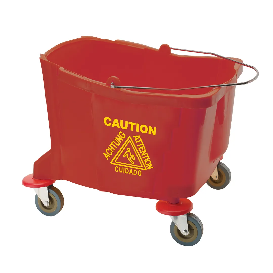 Winco MPB-36BR 36 Quart Replacement Bucket Only for MPB-36R / Red