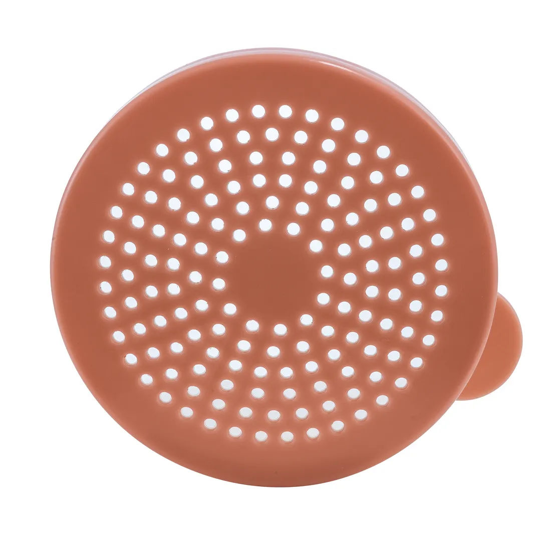 Winco PDG-RL Dredge Lid, 10 oz Rose Polycarbonate Plastic, Perforated Top, Red Finish – 6/Pack