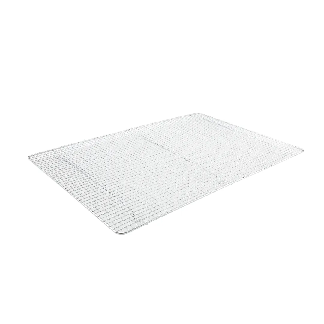 Winco PGW-2416 Wire Pan Grate, 16" X 24", Full Size Bun, Footed, Chrome-Plated
