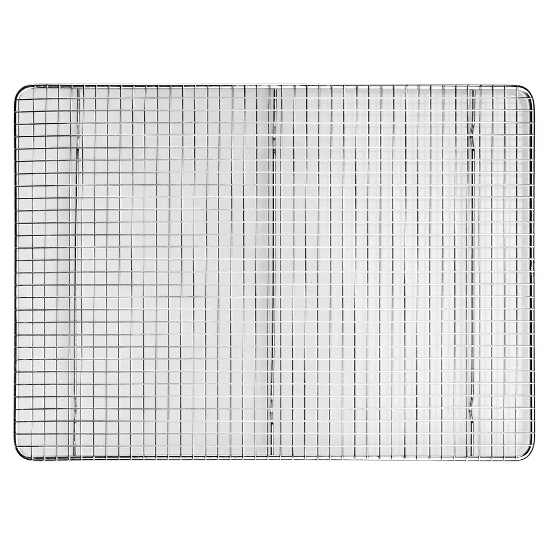 Winco PGWS-1216 Wire Pan Grate, 12" X 16-1/2", 1/2 Size, Rectangular, Footed