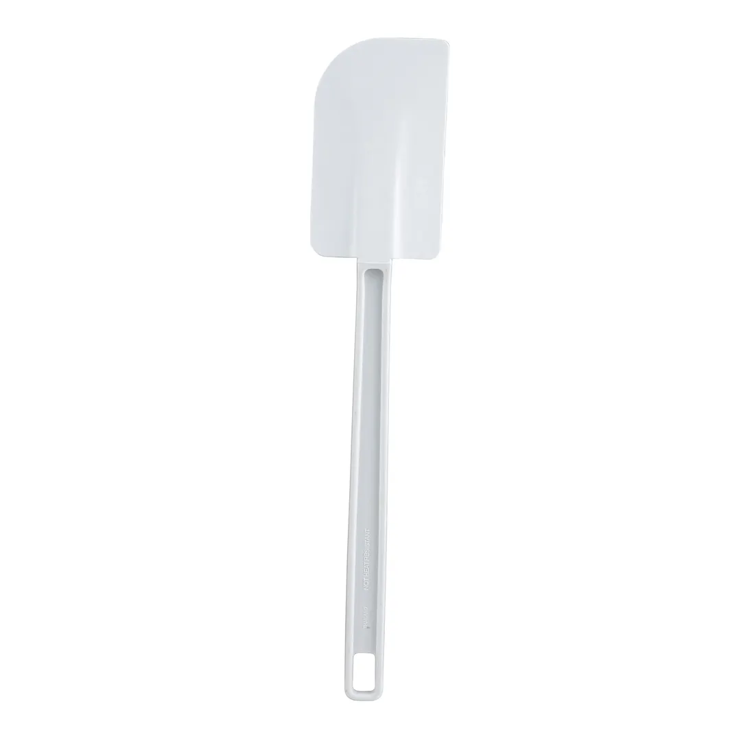 Winco PSC-14 14" White Plastic Scraper, Flat Blade, Withstands Temperatures Up To 120°F