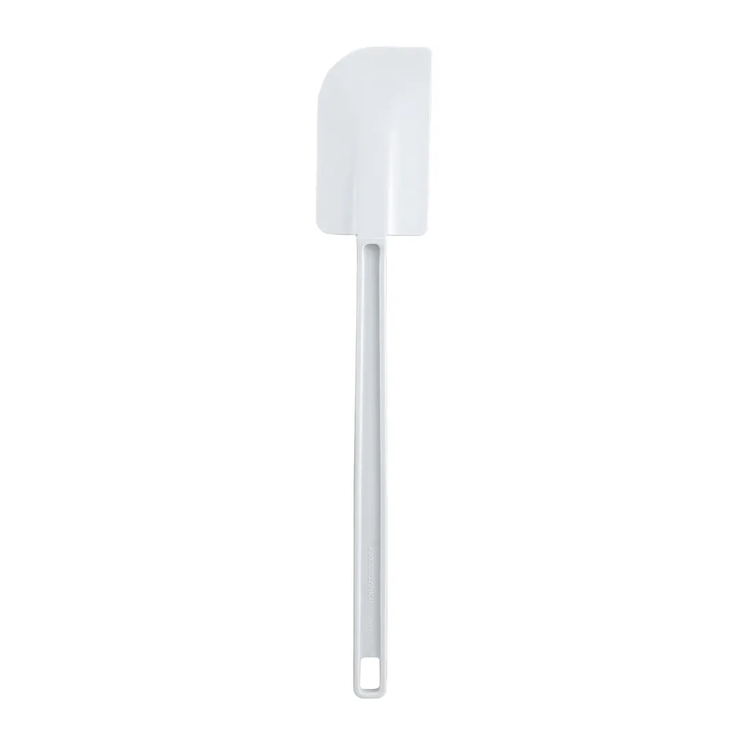 Winco PSC-16 16" White Plastic Scraper, Flat Blade, Withstands Temperatures Up To 120°F