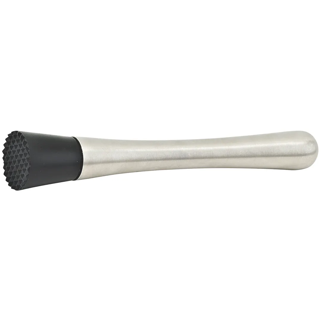 Winco SBM-8N 8" Stainless Steel Netted Head Bar Muddler