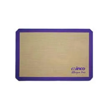 Winco SBS-24PP Silicone Baking Mat, 16-3/8" X 24-1/2", Double-Sided,  Rectangular