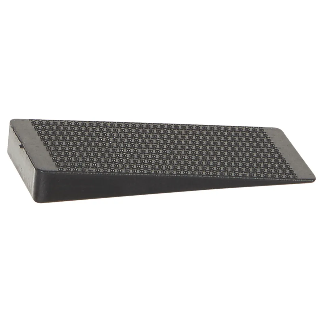 Winco TW-75B Stabilizer Table Wedge, 2" L x 1-1/4" W x 1/4" H, black BPA-free vinyl - 75/Pack