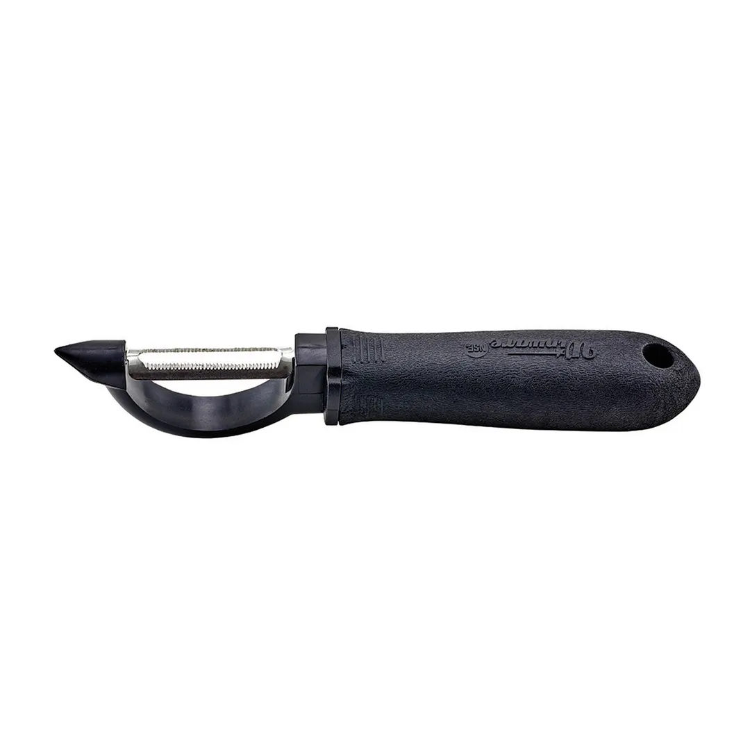 Winco VP-304 Peeler, 7-1/2", Straight Serrated Edge, Stainless Steel