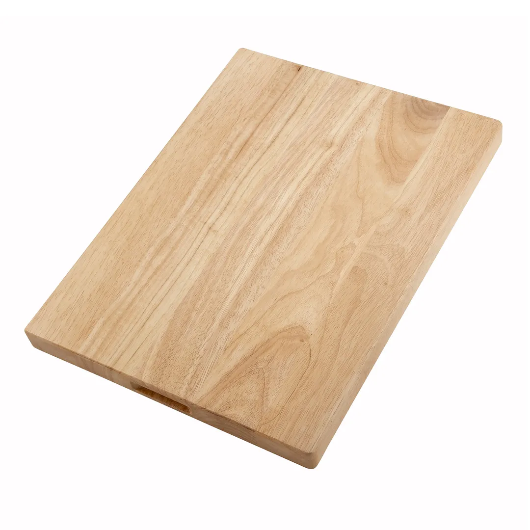 Winco WCB-1830 Wood Cutting Board - 30" x 18" x 1 3/4" Thick