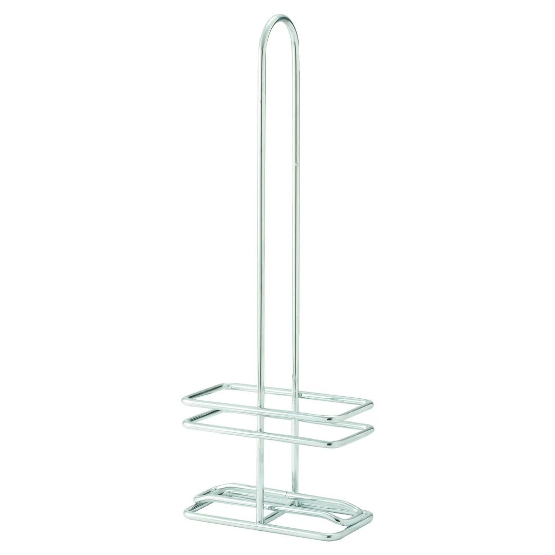 Winco WH-8 Chrome Plated Oil / Vinegar Cruet Rack for 8 oz. Square Bottles (GOB-8)