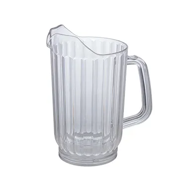 Winco WPC-48 48 oz. Clear Polycarbonate Water Pitcher