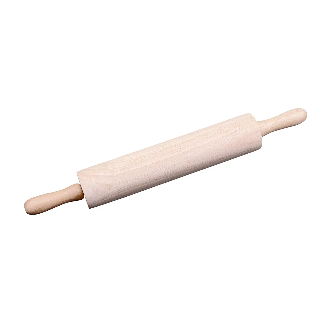 Winco WRP-13 Wooden Rolling Pin, 2-3/4" Dia. X 13" Long
