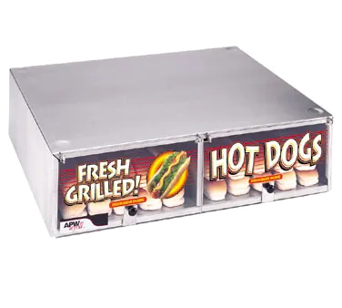 APW Wyott BC-31 Hot Dog Bun Cabinet, 23-11/16", (100) Bun Capacity