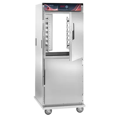 Cres Cor H138PS1834DLR Insulated Heated Holding Cabinet, Pass-Thru, 32-Set Capacity, 18" x 26" Pan Size, Stainless Steel