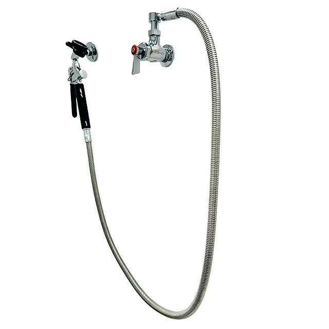 Fisher 27700 Utility Spray, Wall Mount, Single Hole, Swivel Elbow, Lever Handle