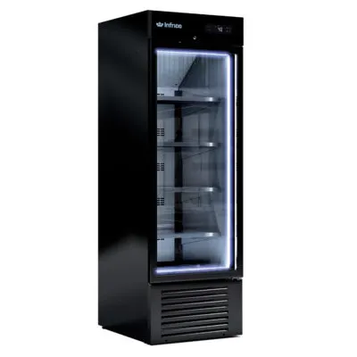 Infrico USA IMD-ERC50PHBT 28" Glass Door Freezer Merchandiser, 40 cu ft, 27-1/8"W x 33-1/8"D x 79"H