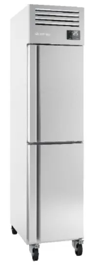 Infrico USA IRR-AGN302 24" 1-Solid Door Reach-In Refrigerator, 12 cu. ft., Top Mounted
