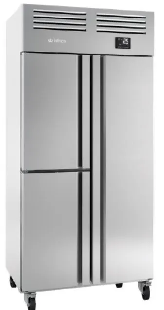 Infrico USA IRR-AGN603 27" 3-Solid Door Reach-In Refrigerator, 27 cu. ft., Top Mounted