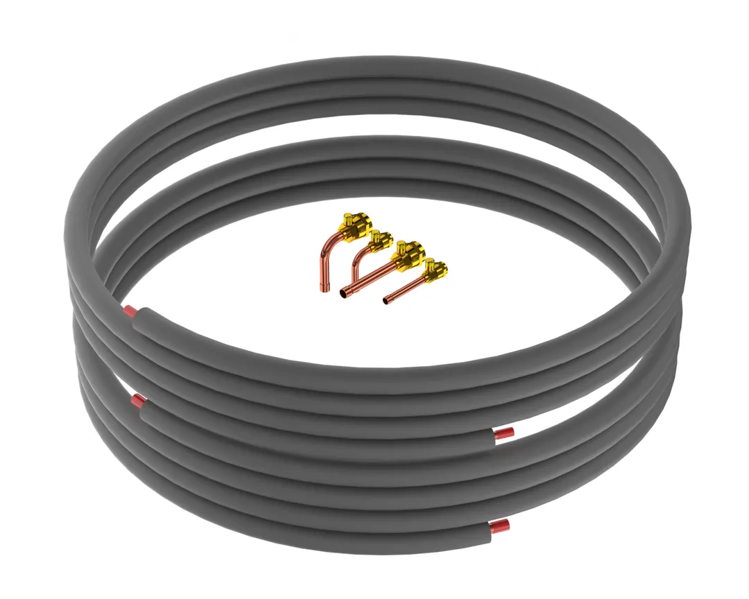 Ice-O-Matic KRL-75 Noncharged Tubing Kit, 75 Ft Insulated Line Set with Couplings, Brazing Required
