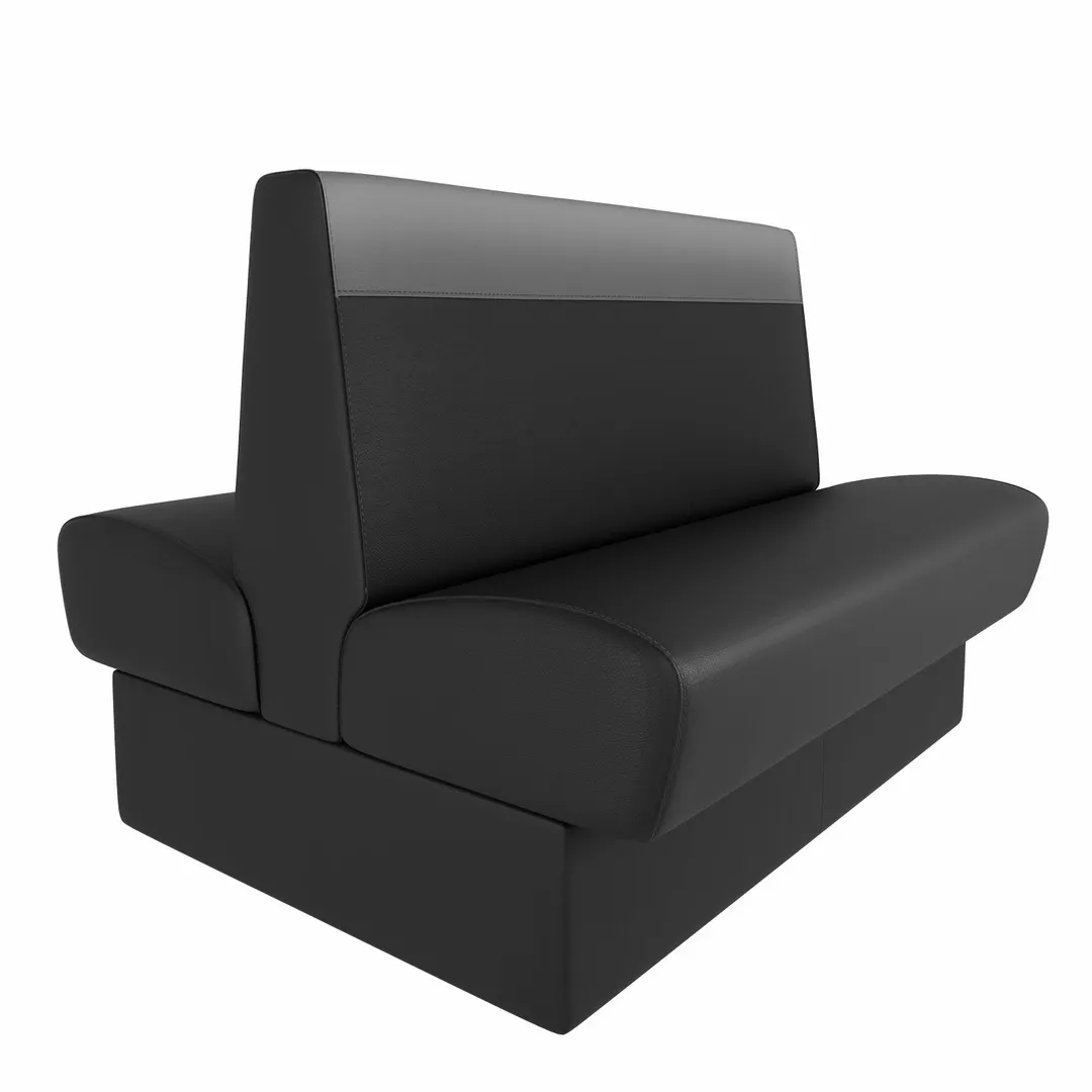 QA Group QAB-CAS-DBL-HR Cascade Collection Banquette Booth