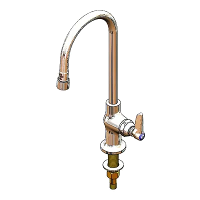 T&S Brass B-0305-VF22 Pantry Faucet, Single, Deck Mount, Single Hole Base