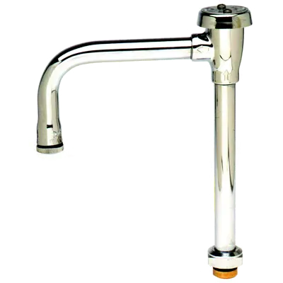 T&S Brass B-0407-04 Swivel Vacuum Breaker Gooseneck, 11-3/4" X 9-1/4"H X 4-3/4"D
