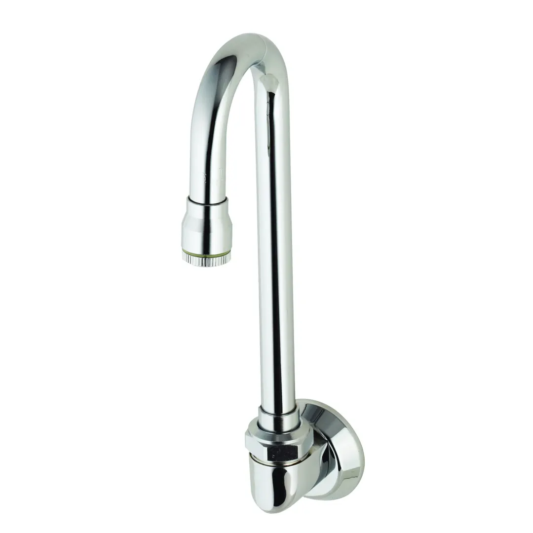 T&S Brass B-0529-01 Spout, Swivel Gooseneck, Wall Mounted, 3/8" Ips Female Inlet