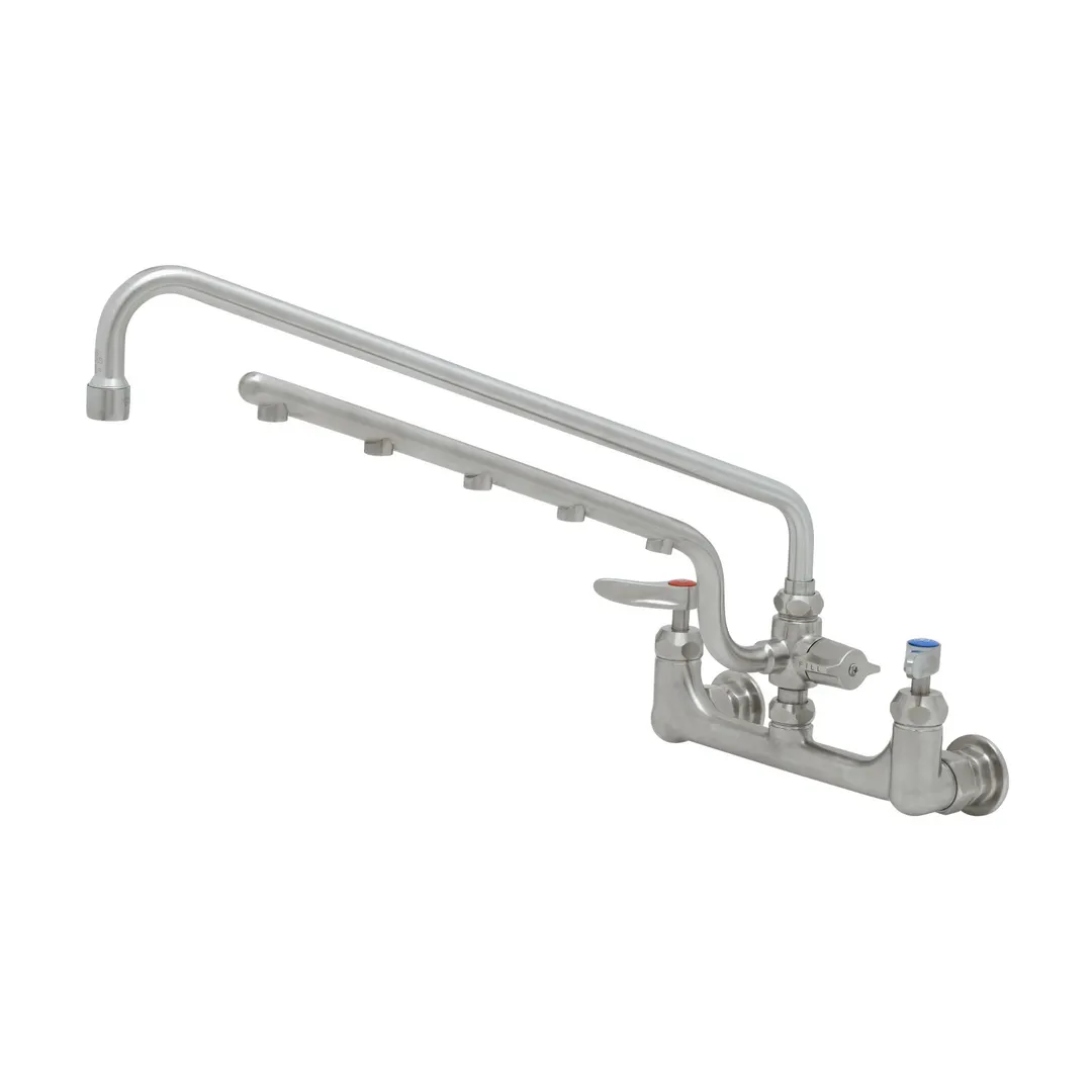 T&S Brass S-0230-U18-CR Ultrarinse 8” Wall Mount Mixing Faucet
