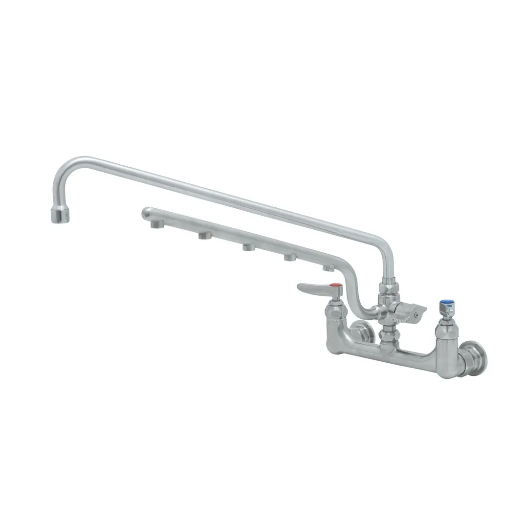 T&S Brass S-0230-U18 Ultrarinse 8” Wall Mount Mixing Faucet
