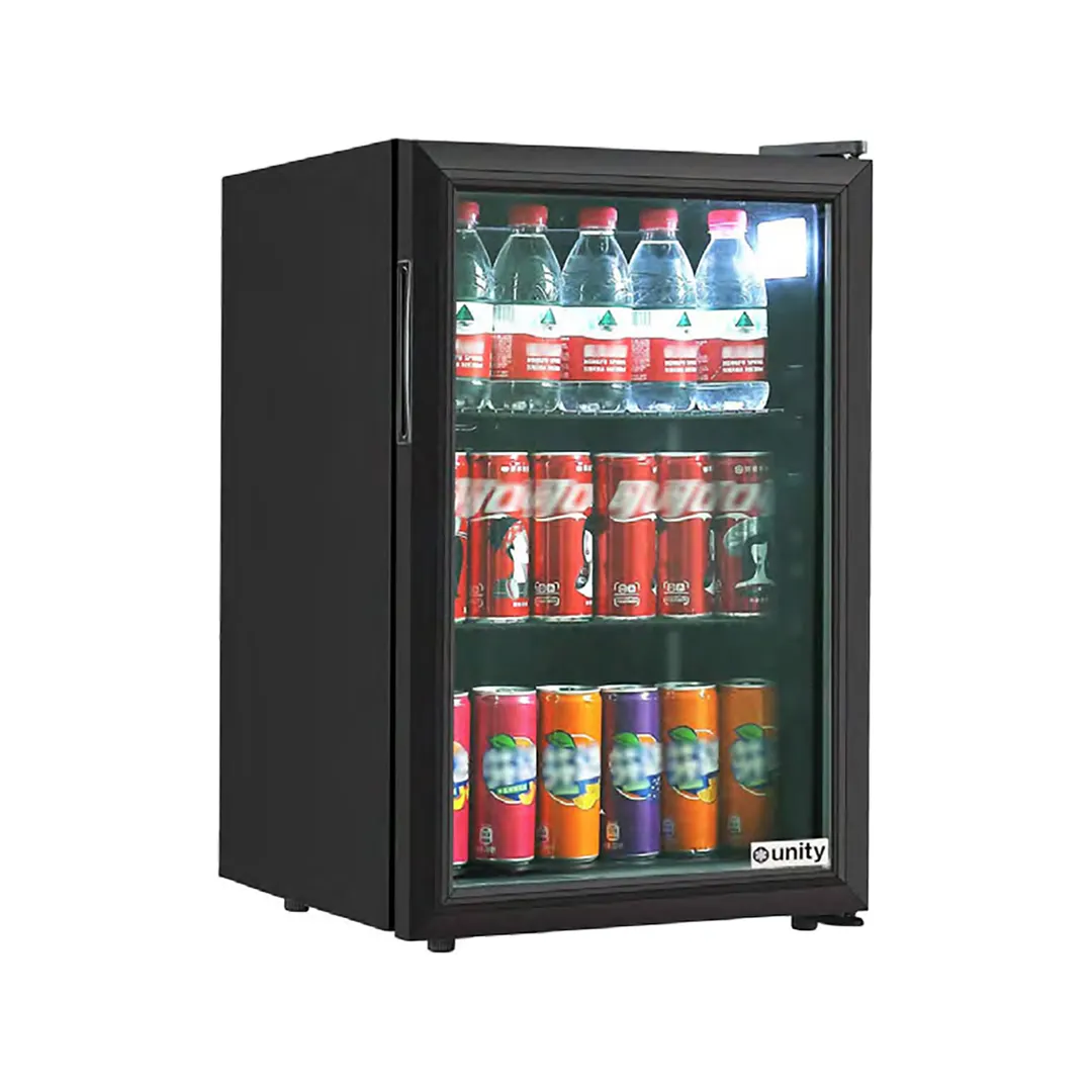 Unity U-CR3 17" Refrigerator, 2.5 cu ft, Steel, 20" Depth, Shelves, R600 Refrigerant, 110V Plug‑Play