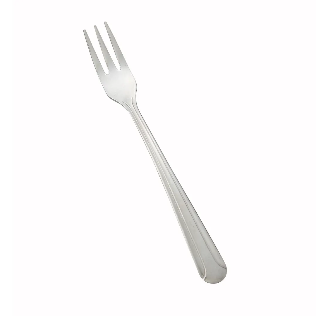 Winco 0001-07 Oyster/Cocktail Fork, 5-5/8" Length, 18/0 Stainless Steel, Vibro Finish - 1 Dozen