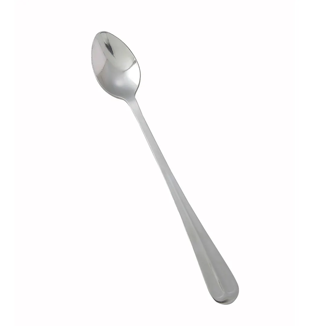 Winco 0015-02 Lafayette Iced Tea Spoon, 7-1/4" Heavy, 18/0 Stainless Steel, Satin Finish - 1 Dozen