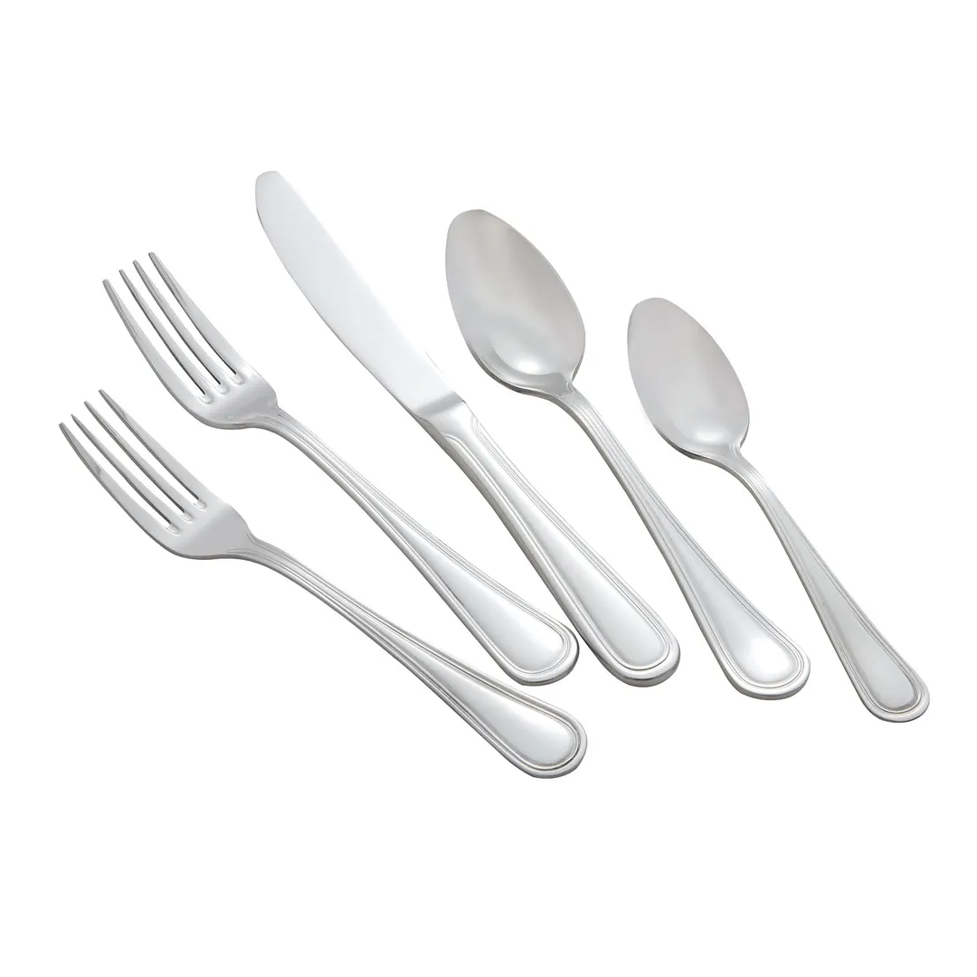 Winco 0021-06 Continental Salad Fork, 6-3/4" Heavy, 18/0 Stainless Steel Finish - 1 Dozen