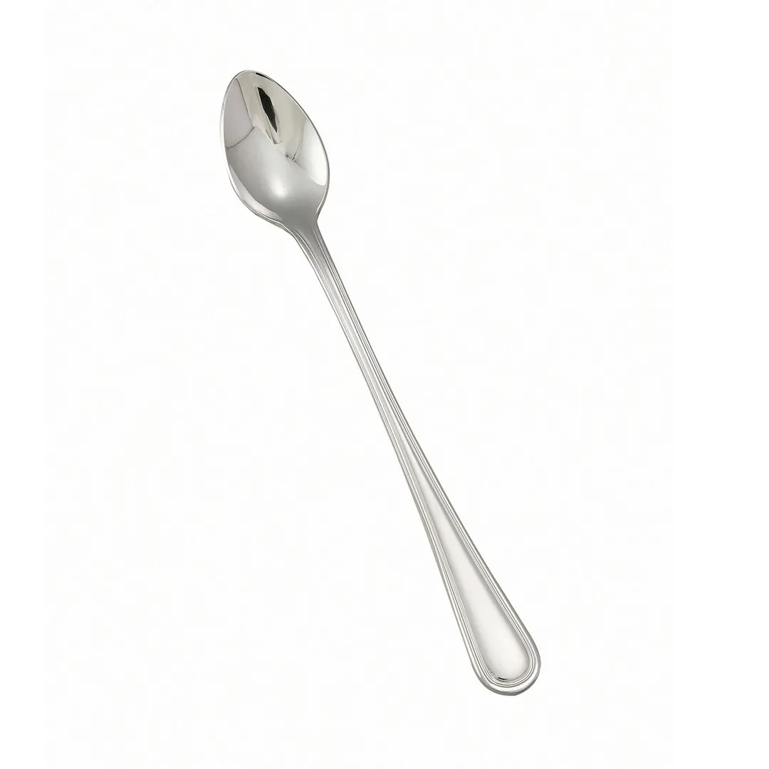 Winco 0030-02 Iced Tea Spoon, 7-3/8" Heavy 18/8 Stainless Steel Mirror Finish Shangarila - 1 Dozen