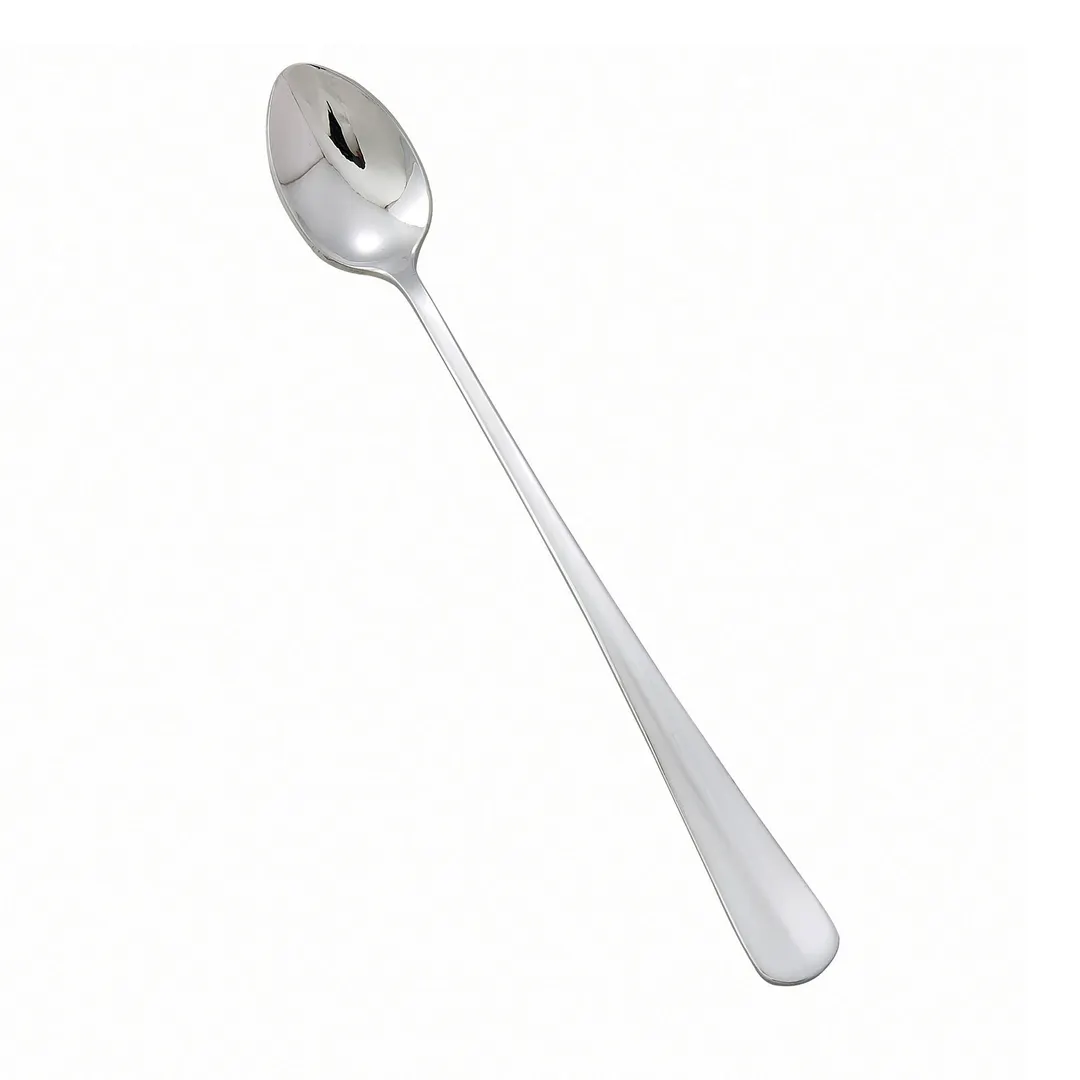 Winco 0034-02 Iced Tea Spoon, 7-5/16" Extra-Heavy Mirror-Finish Stanford 18/8 Steel - 1 Dozen
