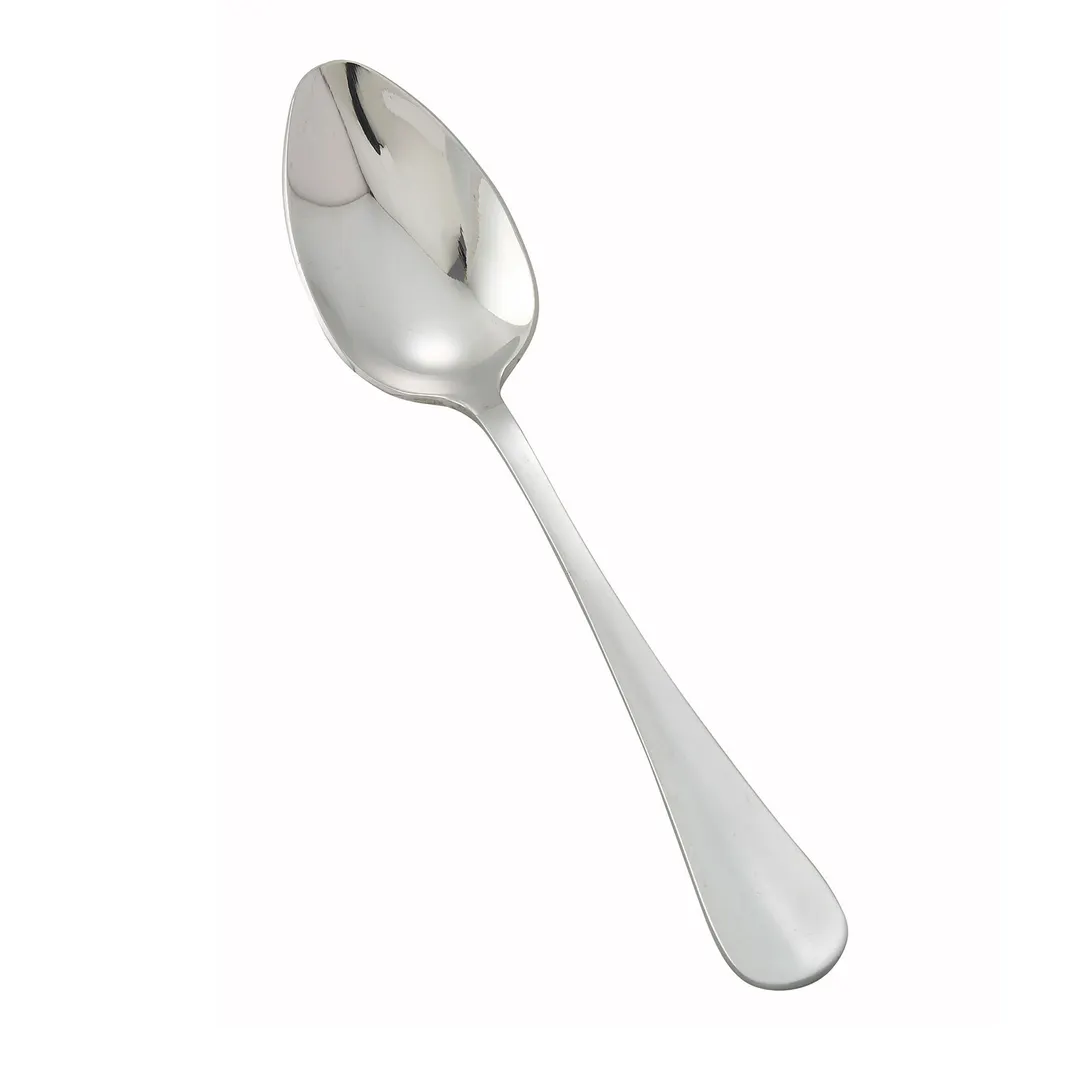 Winco 0034-10 European Tablespoon, 8-5/8" 18/8 Stainless Steel Finish, Stanford Design - 1 Dozen