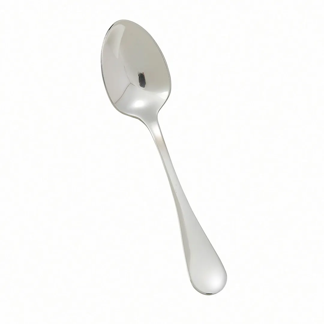 Winco 0037-09 Demitasse Spoon, 4-1/2" Weight, 18/8 Stainless Steel, Mirror Finish Venice - 1 Dozen