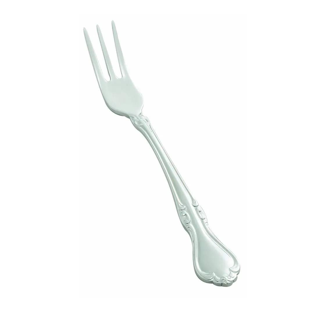 Winco 0039-07 Oyster Fork, 5-5/8" Heavy Mirror-Finish 18/8 Stainless Steel Chantelle - 1 Dozen