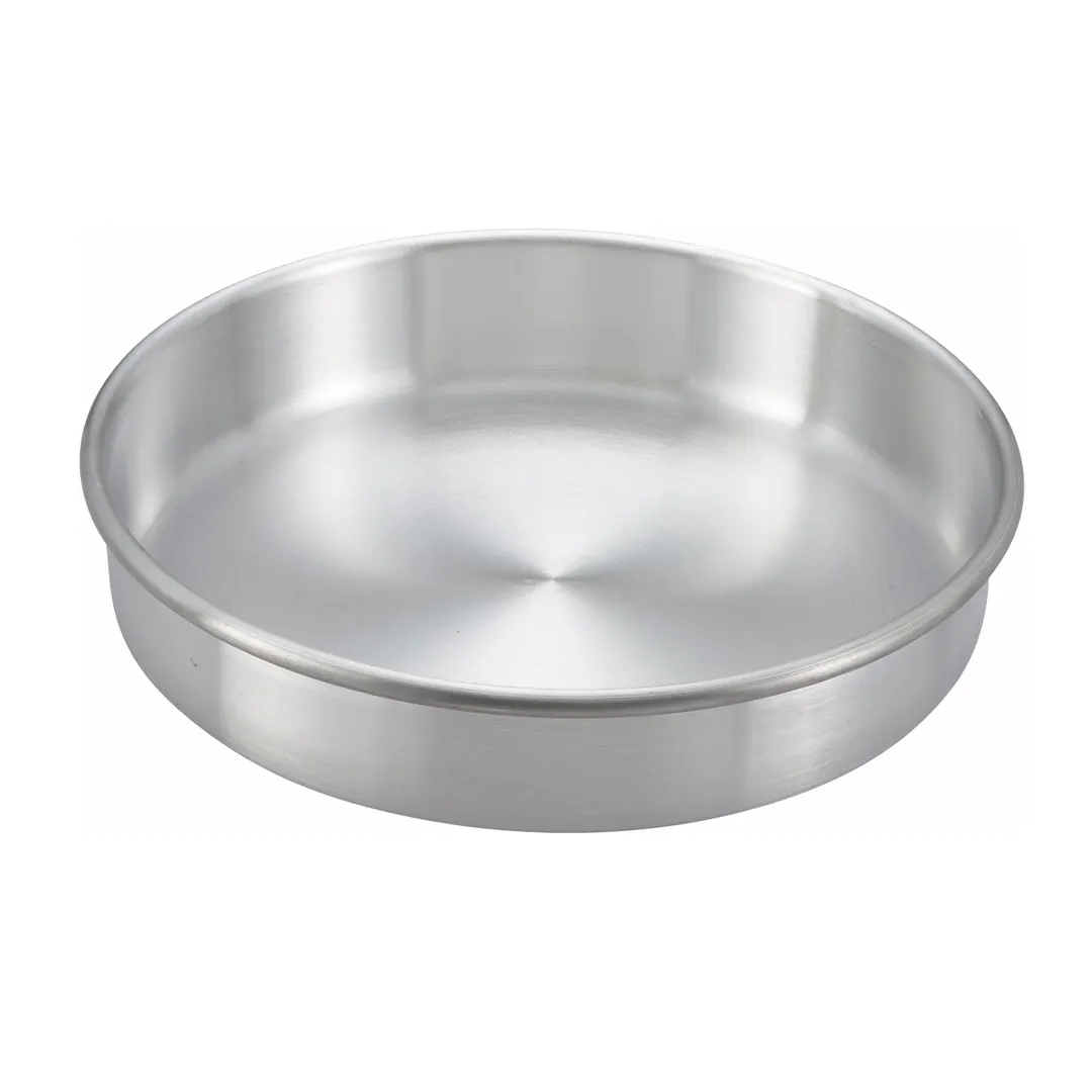 Winco ACP-122 Layer Cake Pan, 12" Dia. X 2"H, Round, Aluminum
