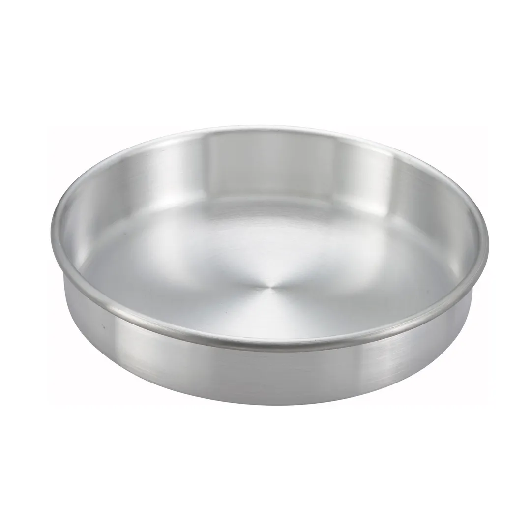 Winco ACP-123 Layer Cake Pan, 12" Dia. X 3"H, Round, Aluminum