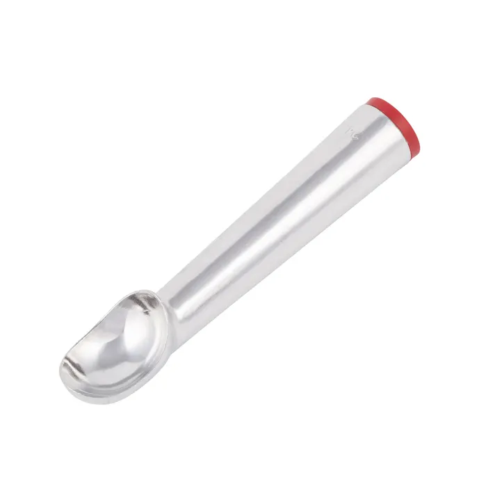 Winco AICD-24 1-1/2 oz. Aluminum Ice Cream Scoop / Dipper, Size 24