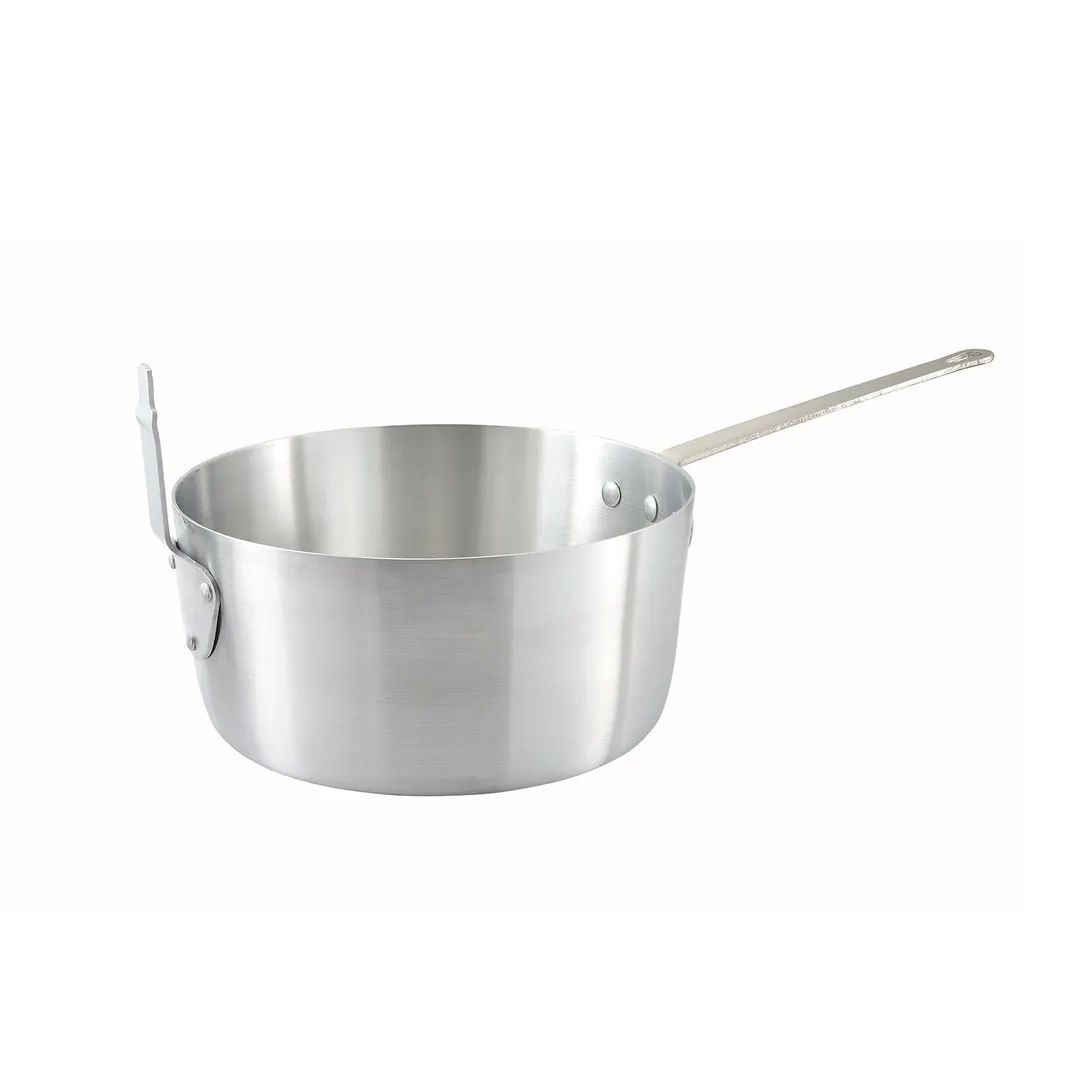 Winco ALSP-10 10 Qt. Aluminum Fryer Pot / Pan without Cover