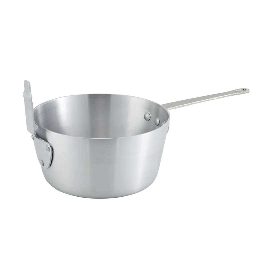 Winco ALSP-5 5-1/2 Qt. Aluminum Fryer Pot / Pan without Cover