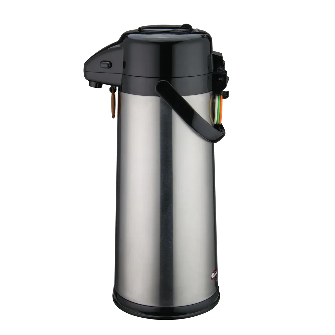 Winco AP-535 3.0 Liter Glass Lined Stainless Steel Double Wall Insulated Airpot