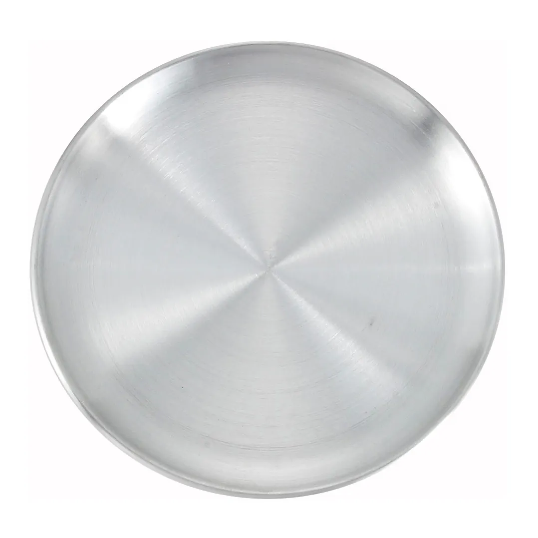 Winco APZC-10 10" Aluminum Coupe Pizza Tray, Round