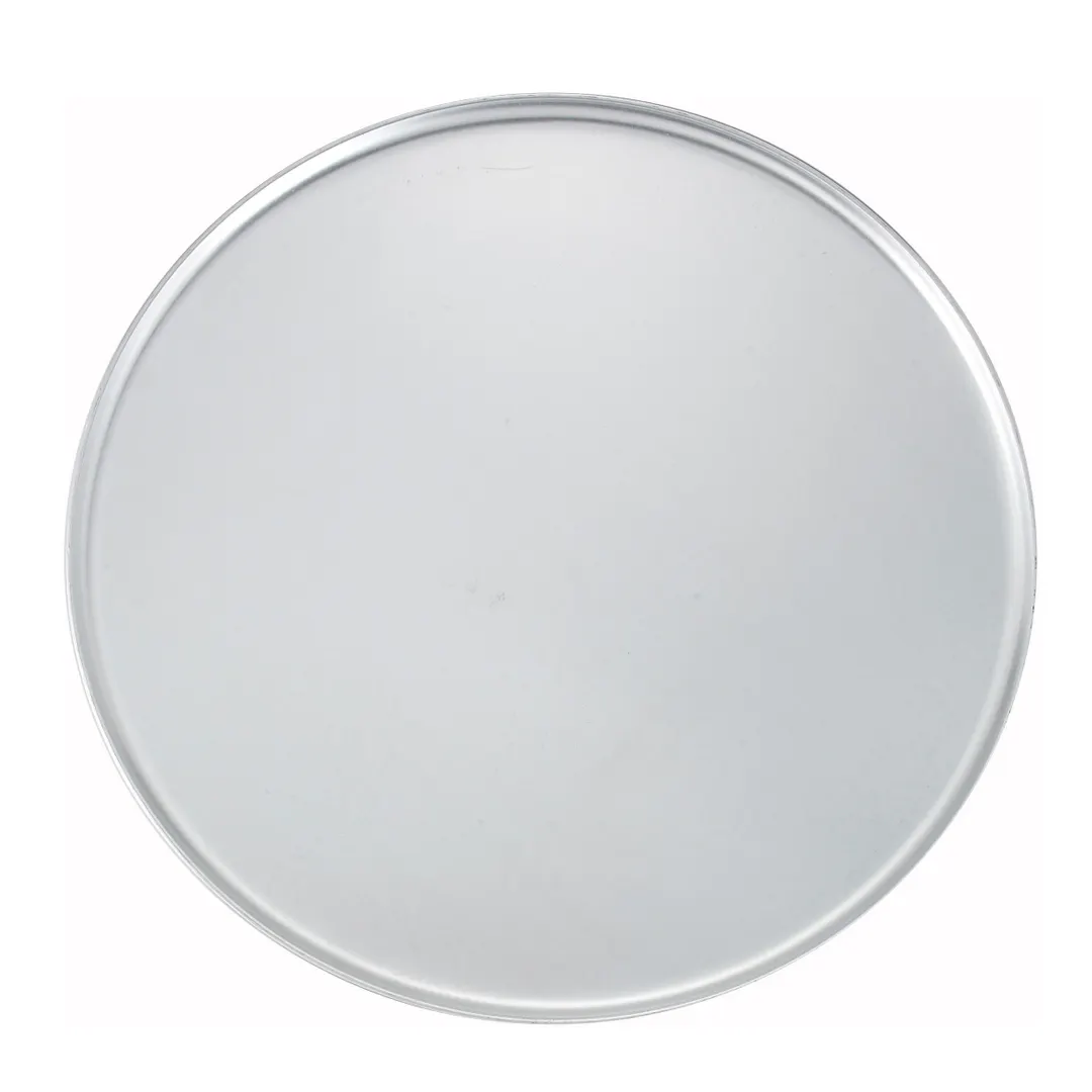 Winco APZC-18 18" Aluminum Coupe Pizza Tray, Round